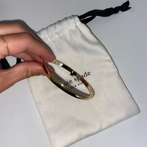 kate spade gold bangle bracelet